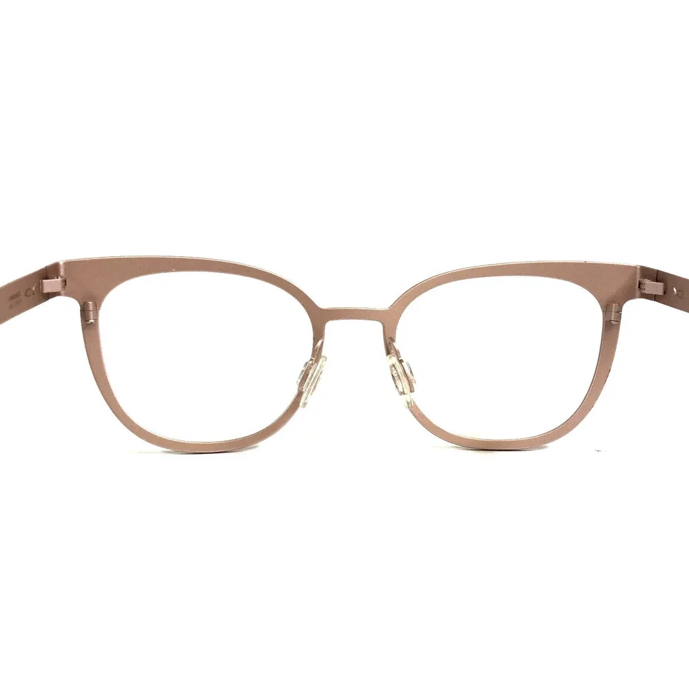 Blackfin Eyeglasses Frames BF878 COL.1115 Red Pink Titanium Cat Eye 47-18-145